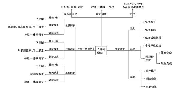 高考生物知识总结:生物变异育种进化及人体内环境稳态要点