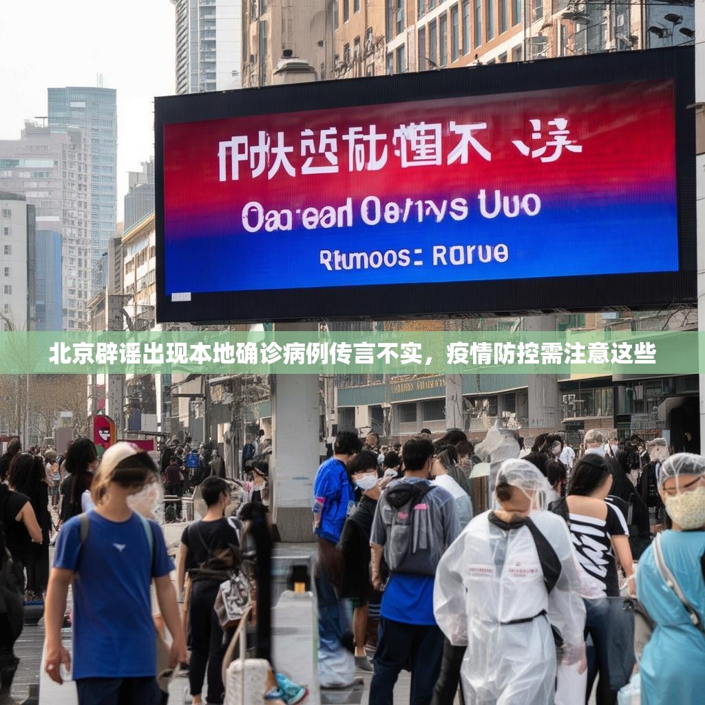 北京辟谣出现本地确诊病例传言不实，疫情防控需注意这些