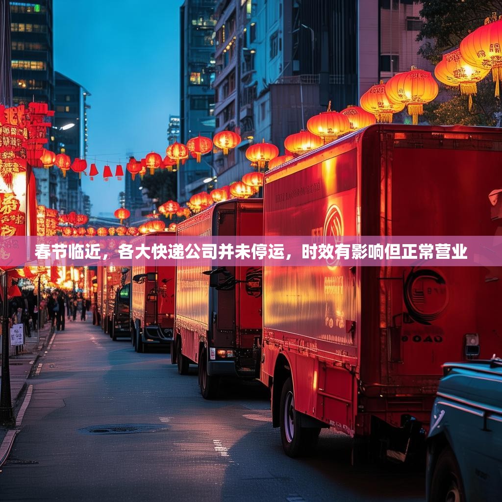 春节临近，各大快递公司并未停运，时效有影响但正常营业