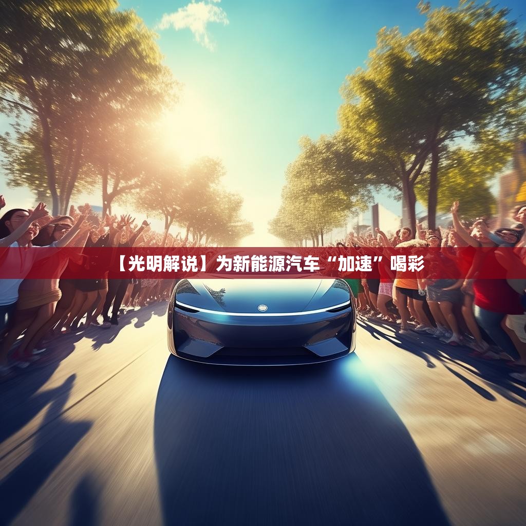 【光明解说】为新能源汽车“加速”喝彩