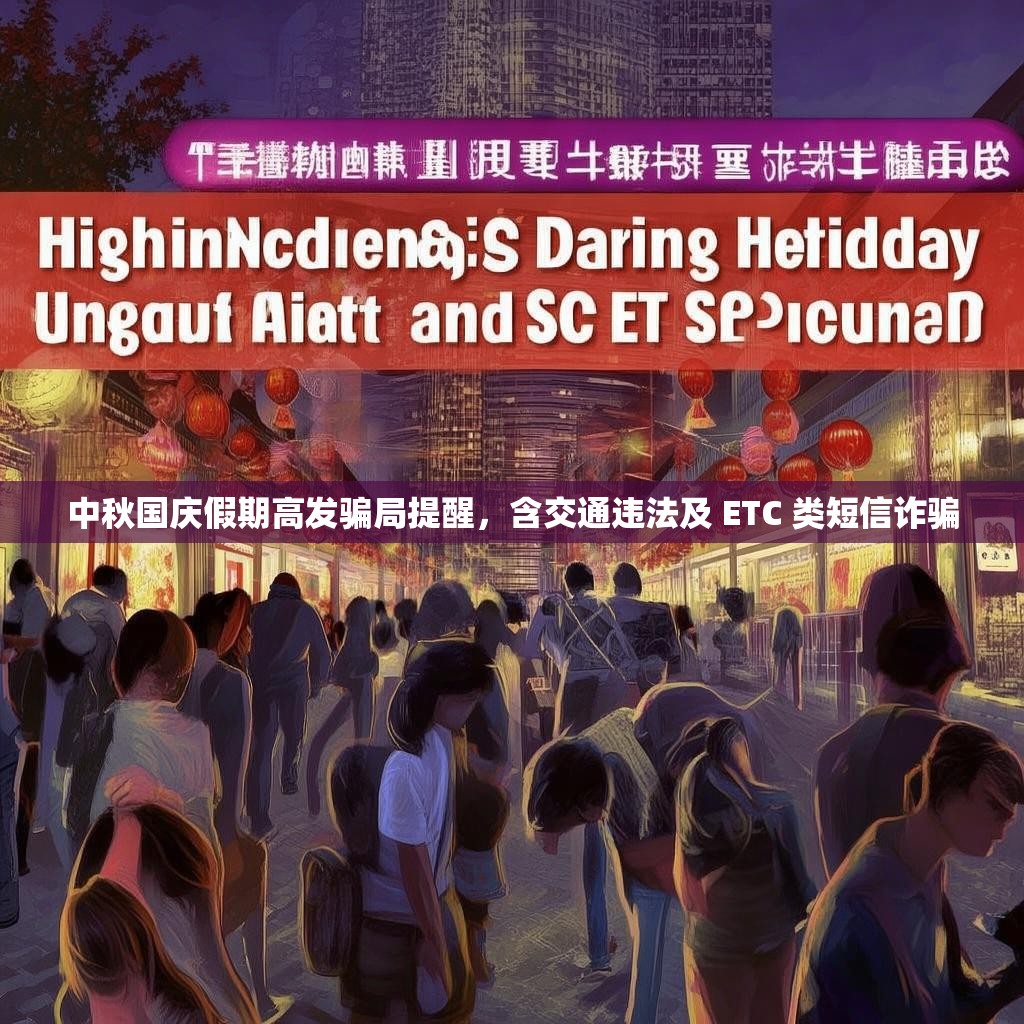 中秋国庆假期高发骗局提醒，含交通违法及 ETC 类短信诈骗