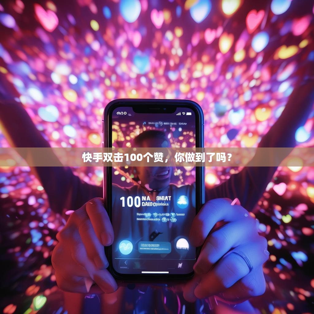 快手双击100个赞，你做到了吗？