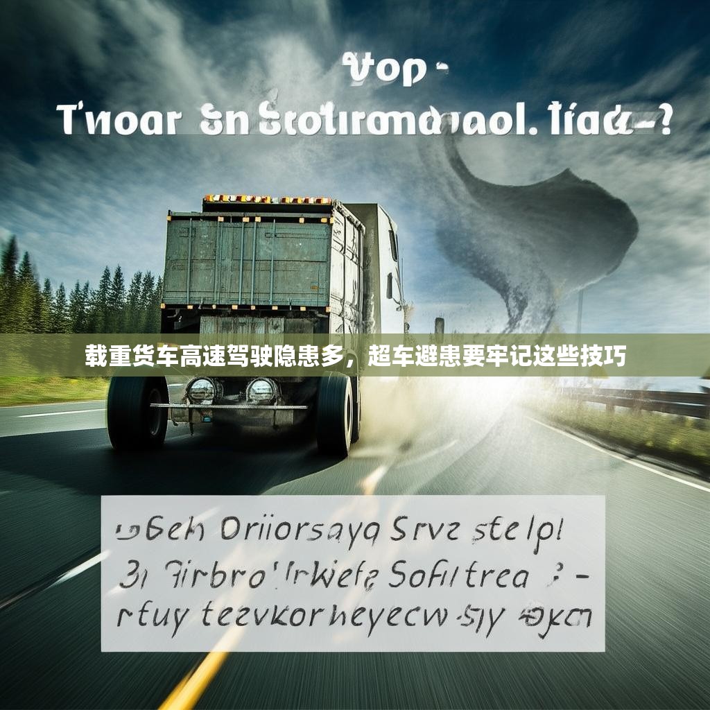 载重货车高速驾驶隐患多，超车避患要牢记这些技巧