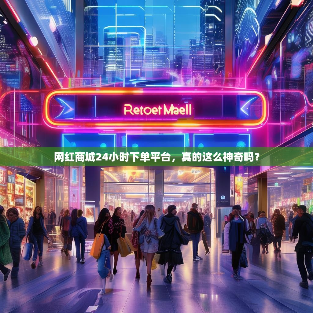 网红商城24小时下单平台,真的这么神奇吗?