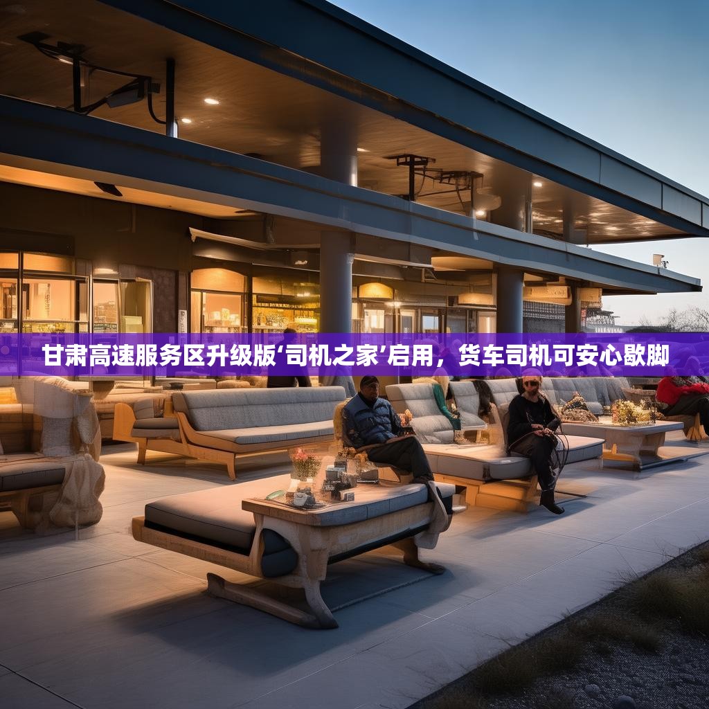 甘肃高速服务区升级版‘司机之家’启用，货车司机可安心歇脚