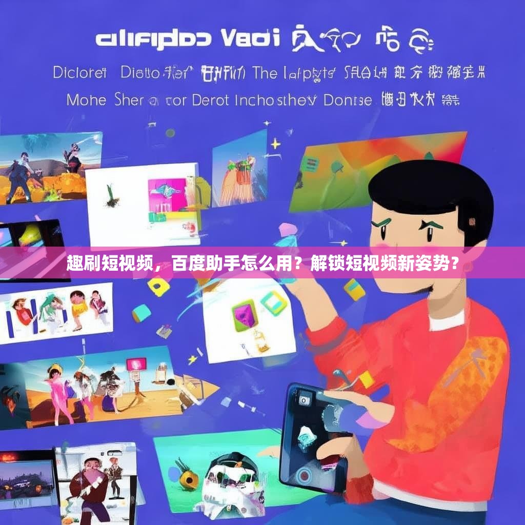 趣刷短视频，百度助手怎么用？解锁短视频新姿势？