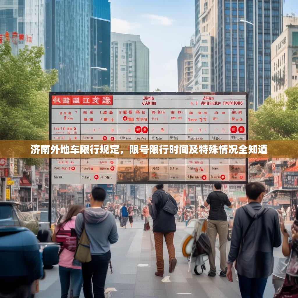 济南外地车限行规定，限号限行时间及特殊情况全知道