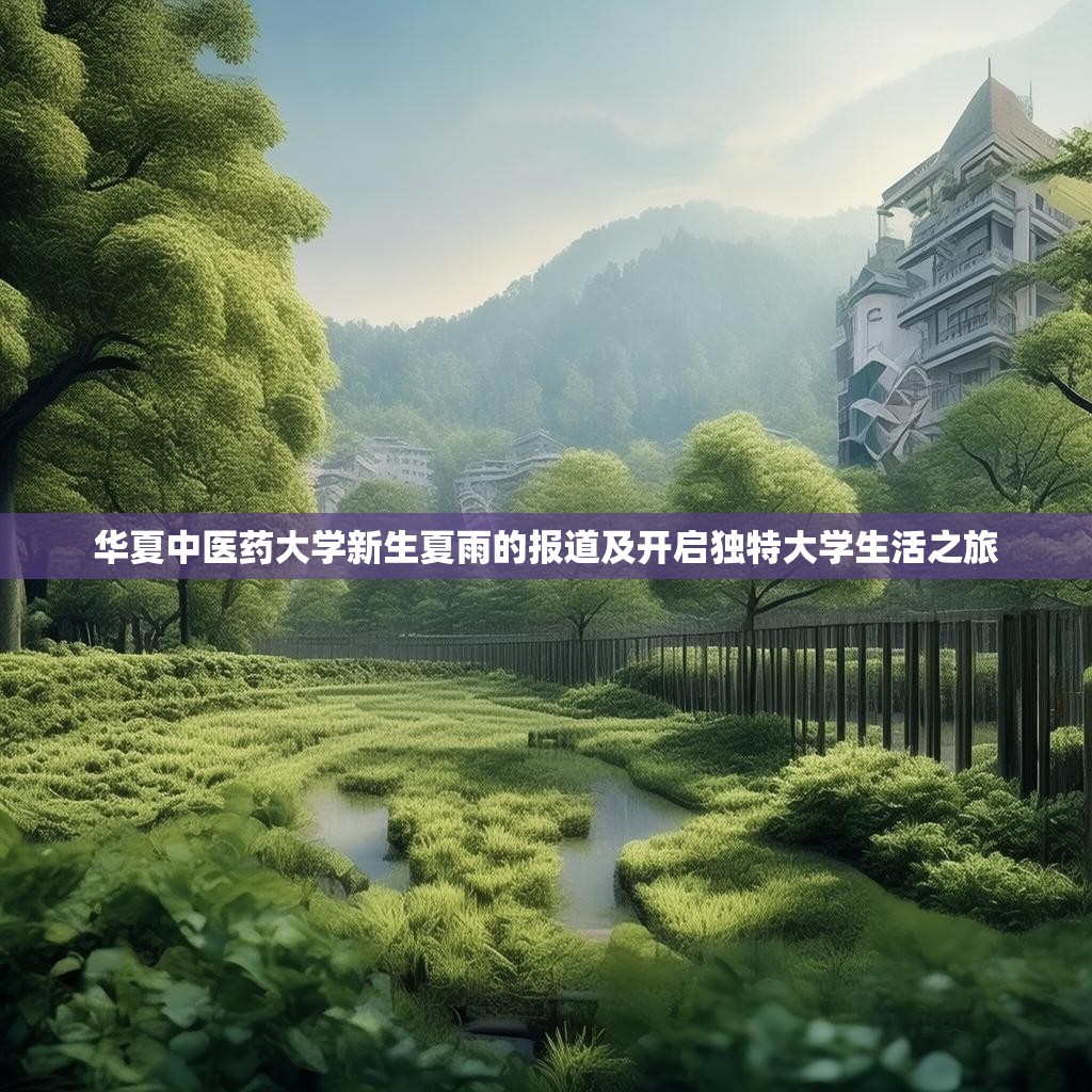 华夏中医药大学新生夏雨的报道及开启独特大学生活之旅