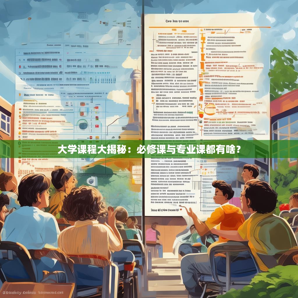 大学课程大揭秘:必修课与专业课都有啥?
