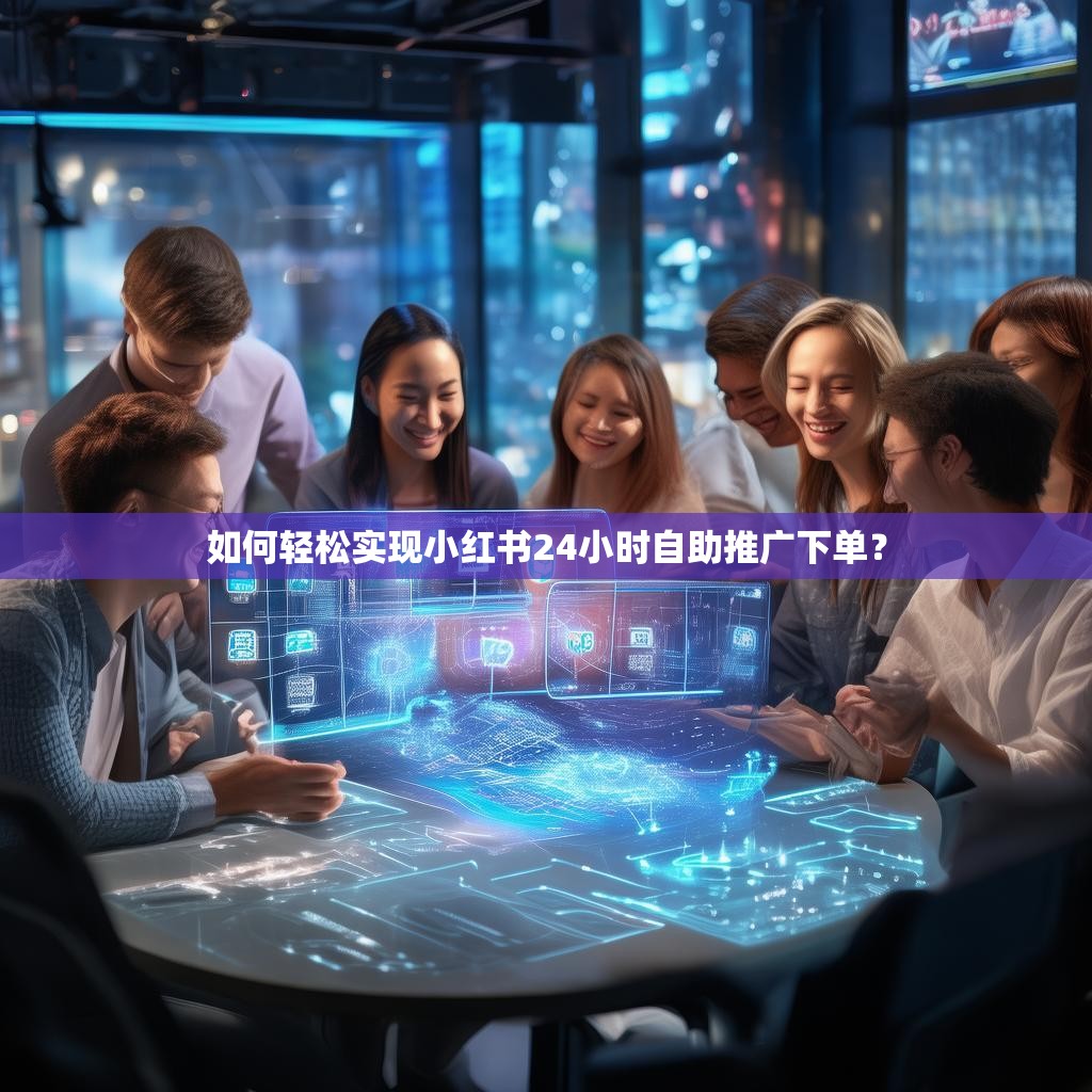 如何轻松实现小红书24小时自助推广下单?