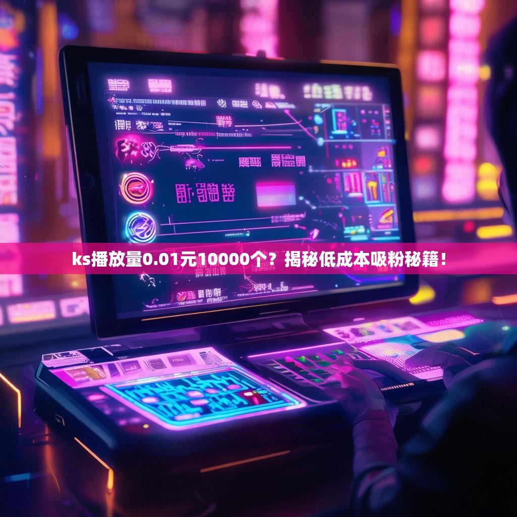 ks播放量0.01元10000个?揭秘低成本吸粉秘籍!