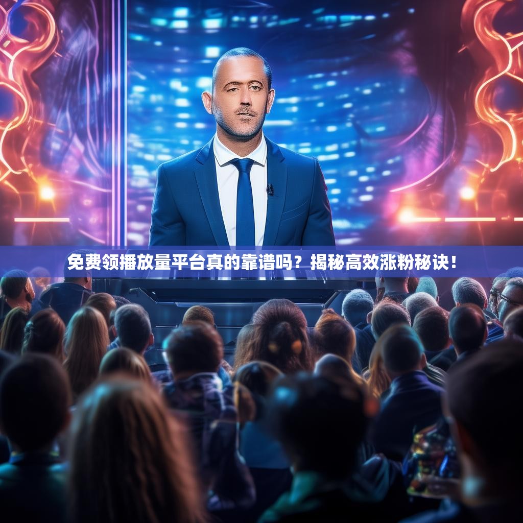 免费领播放量平台真的靠谱吗？揭秘高效涨粉秘诀！