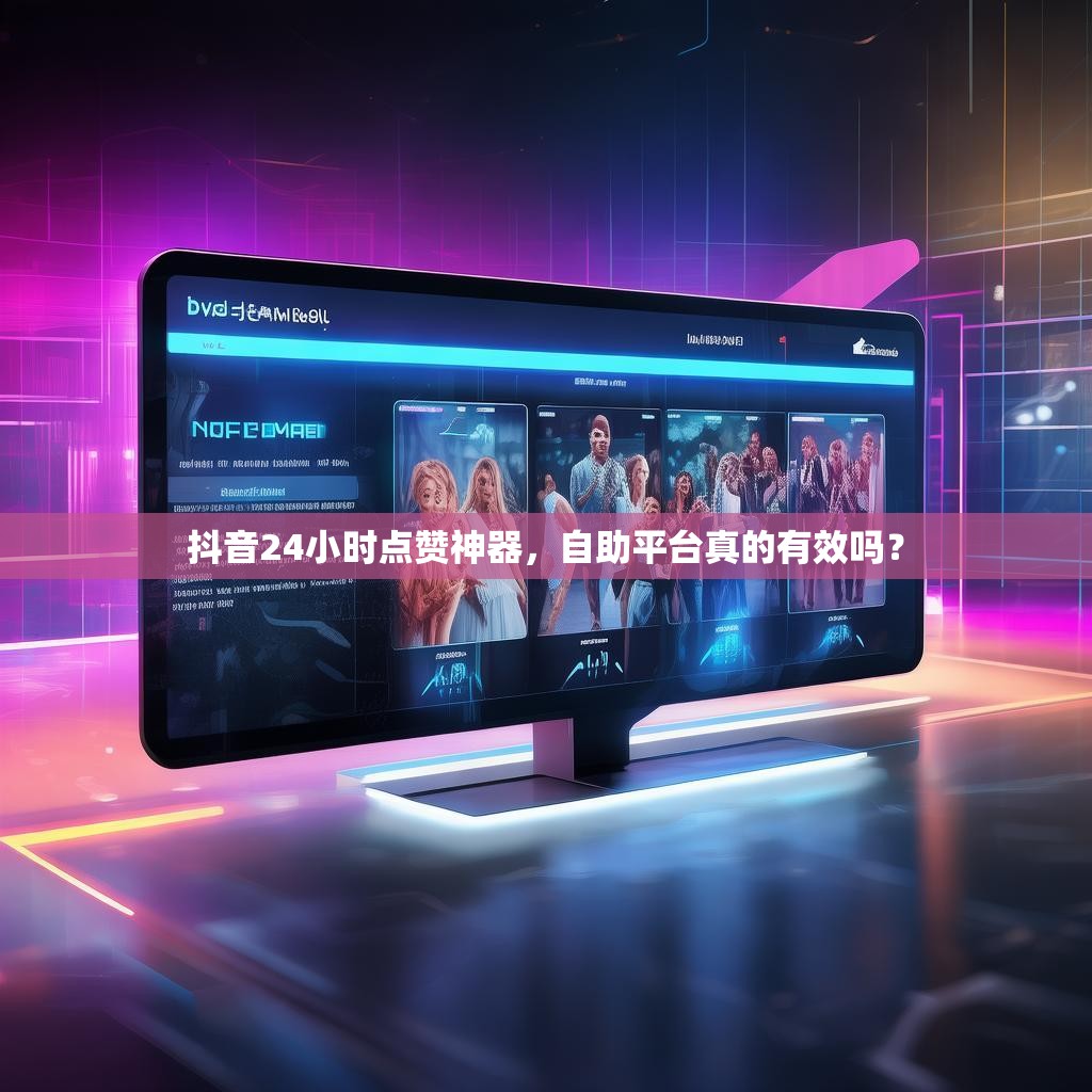 抖音24小时点赞神器，自助平台真的有效吗？