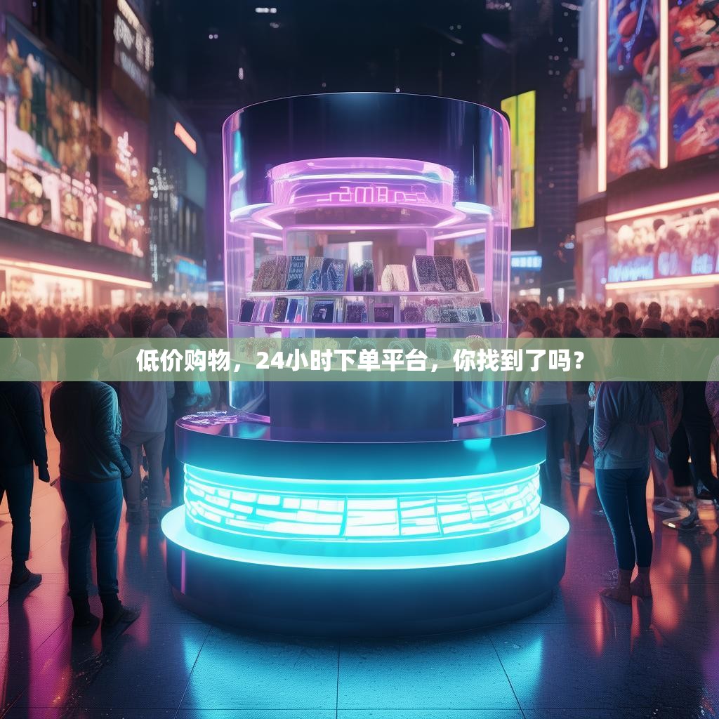 低价购物，24小时下单平台，你找到了吗？
