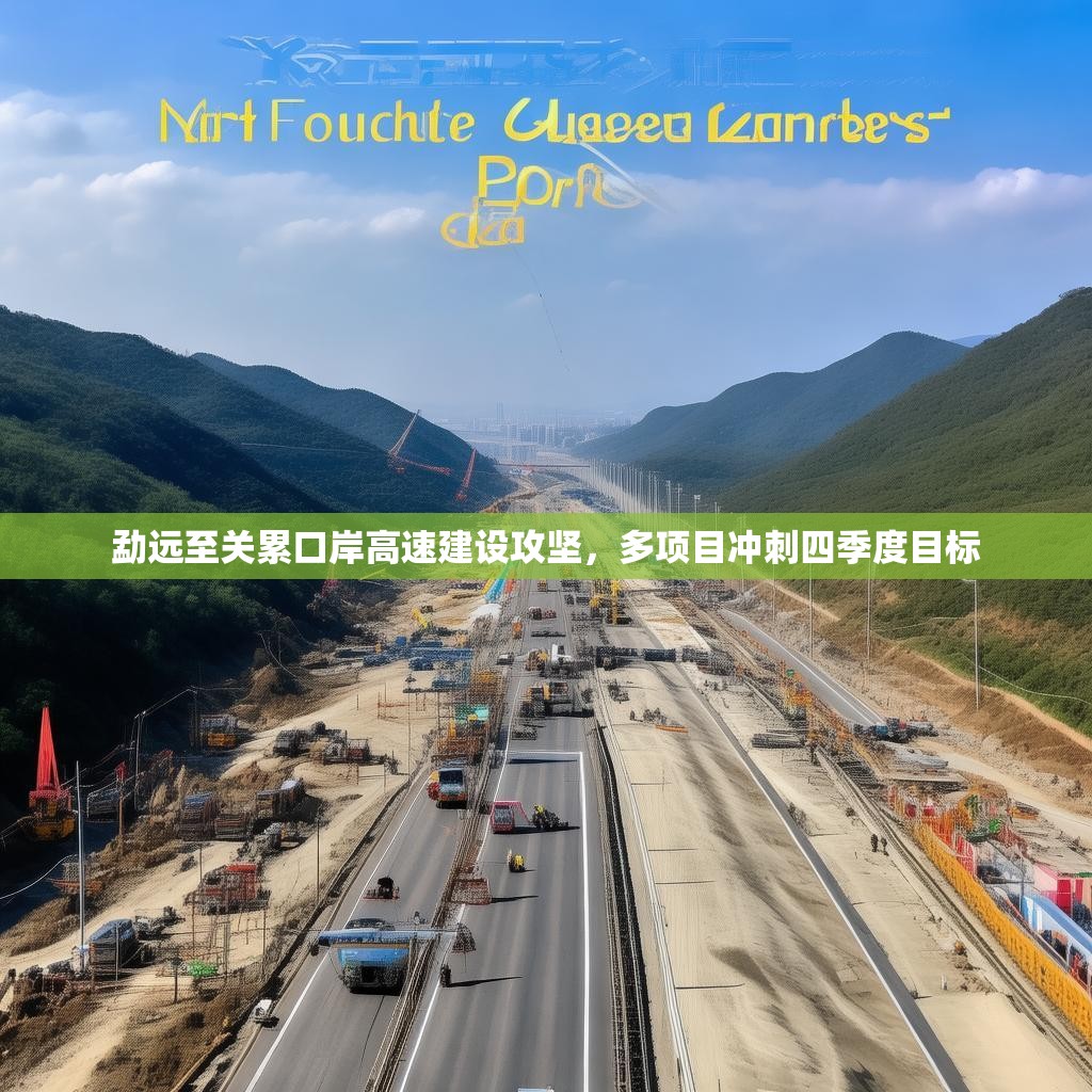 勐远至关累口岸高速建设攻坚，多项目冲刺四季度目标