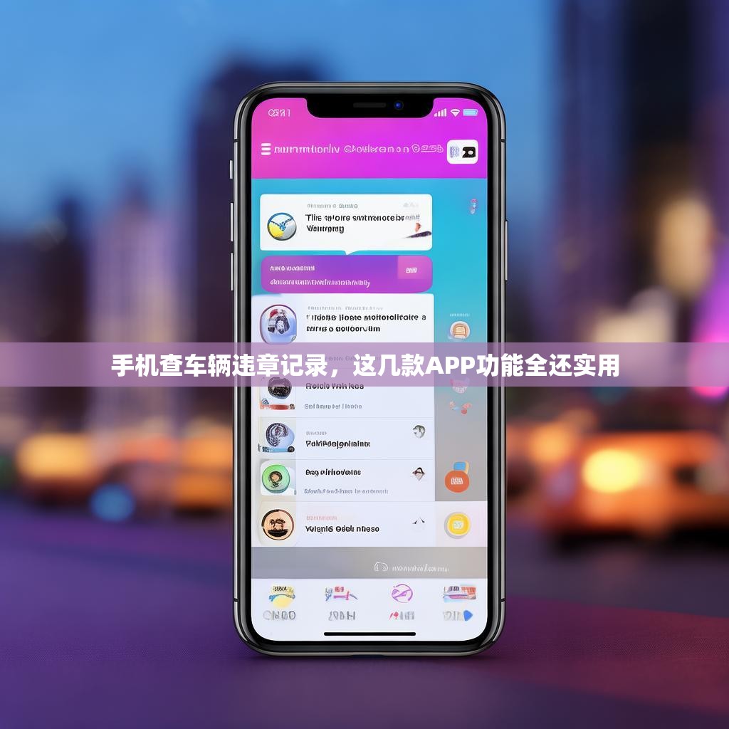 手机查车辆违章记录，这几款APP功能全还实用
