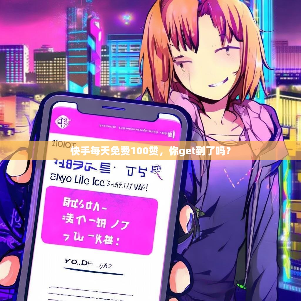 快手每天免费100赞，你get到了吗？