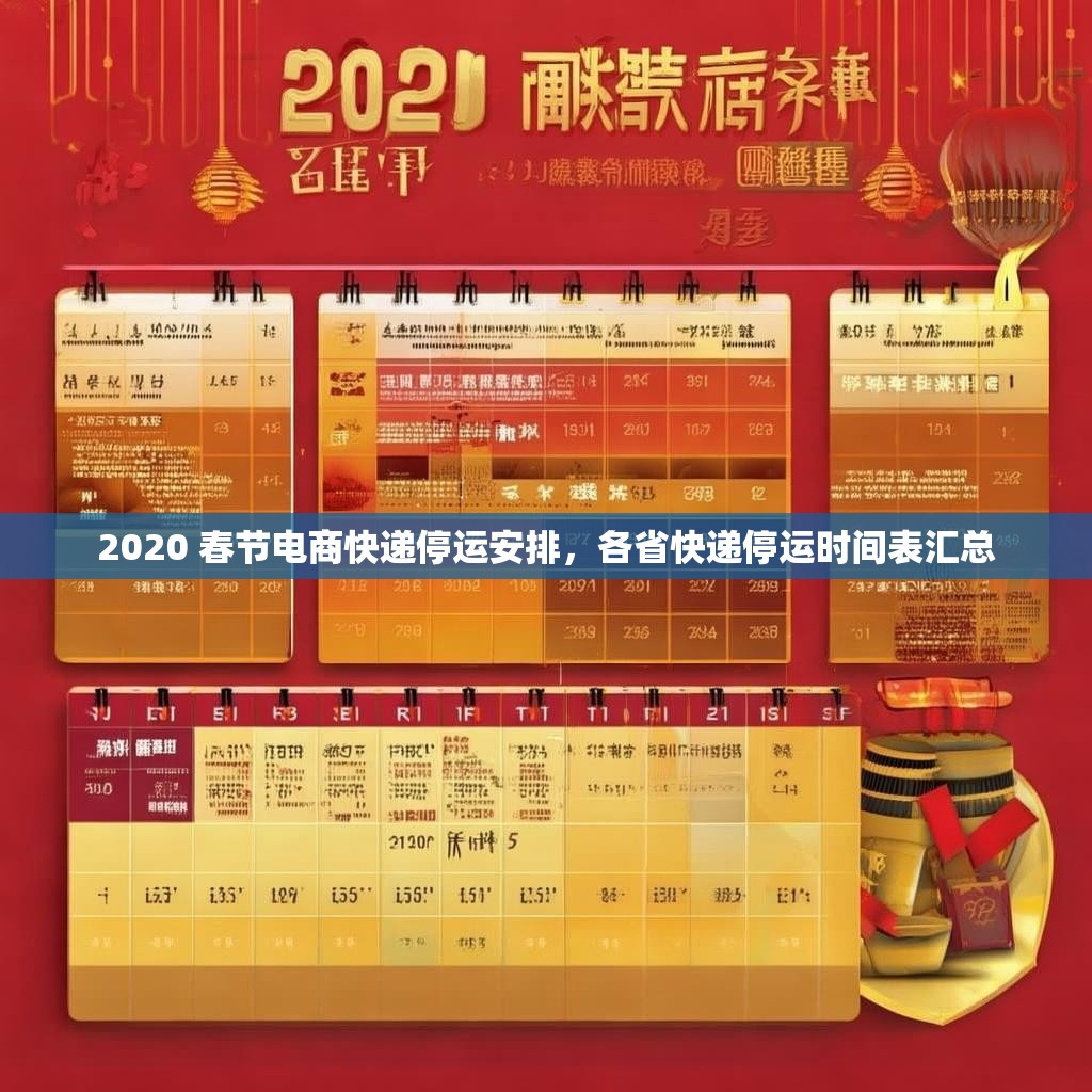 2020 春节电商快递停运安排，各省快递停运时间表汇总