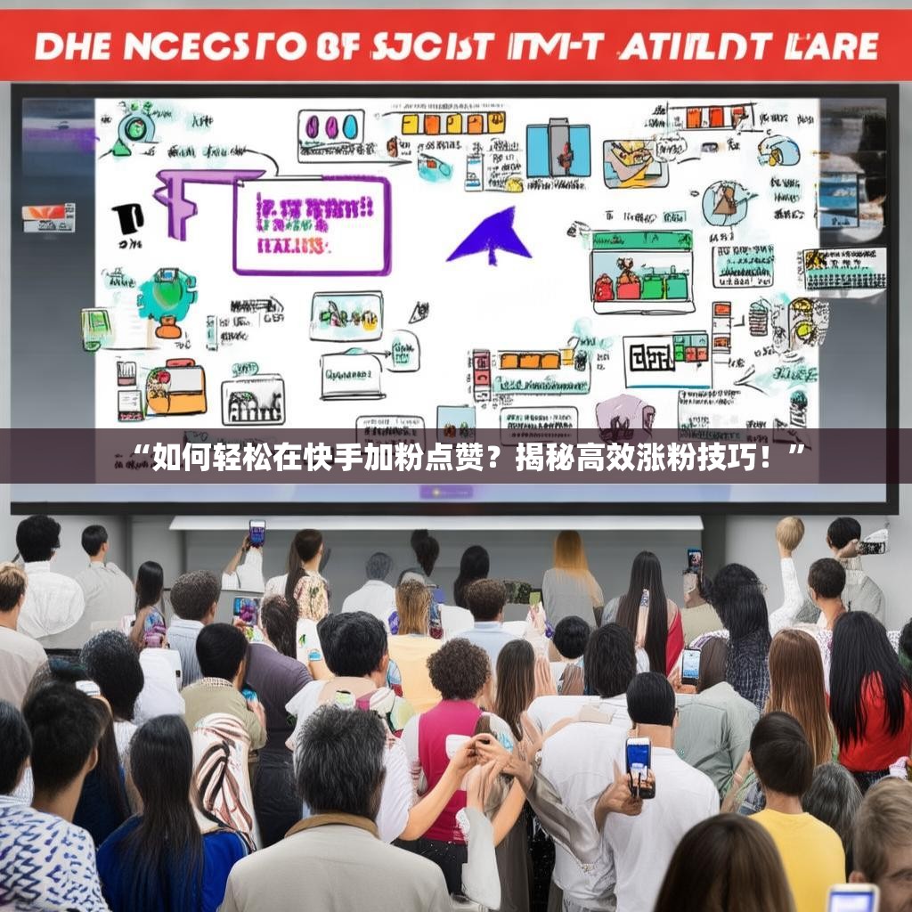 “如何轻松在快手加粉点赞?揭秘高效涨粉技巧!”