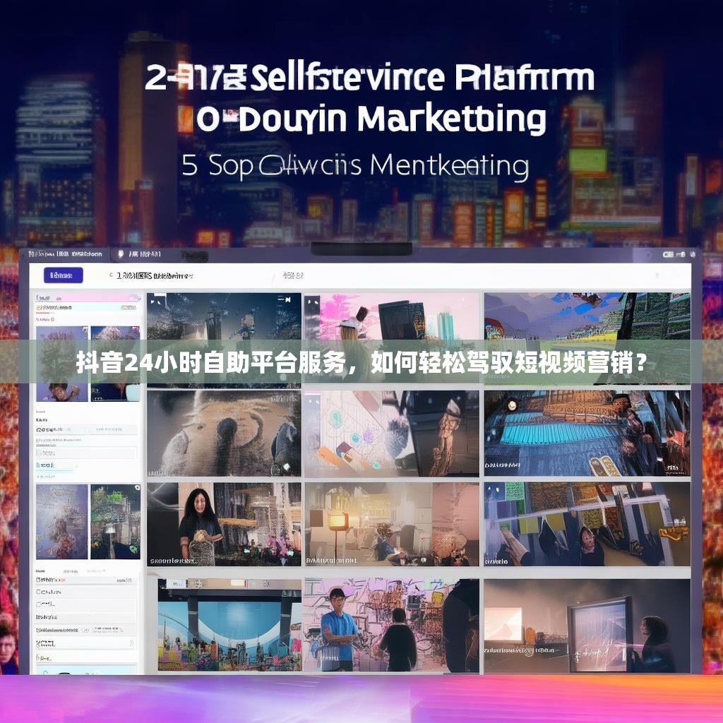 抖音24小时自助平台服务，如何轻松驾驭短视频营销？