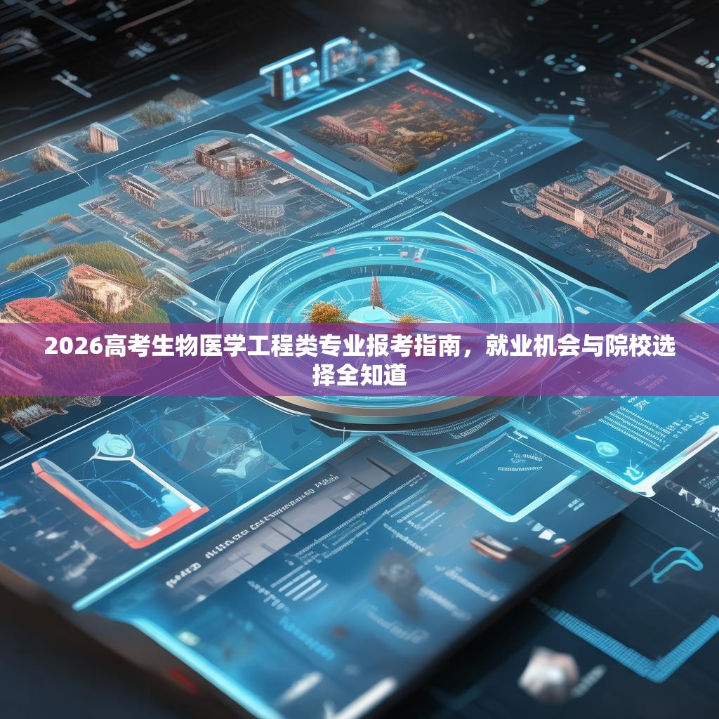 2026高考生物医学工程类专业报考指南,就业机会与院校选择全知道