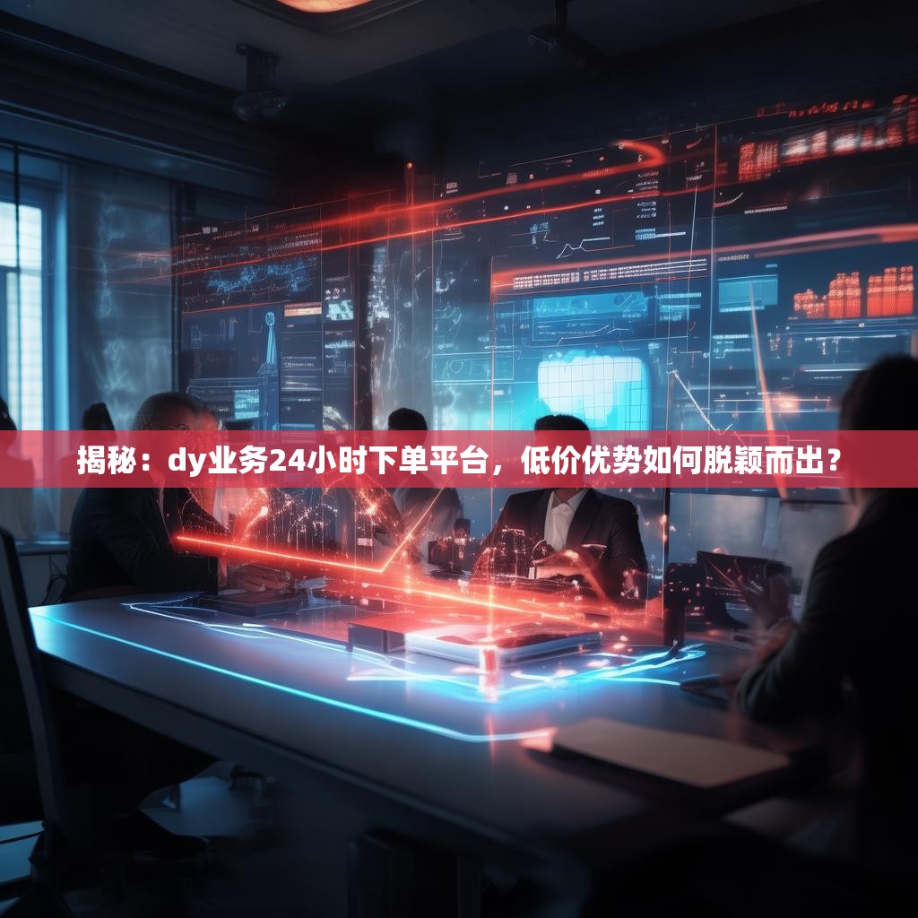 揭秘：dy业务24小时下单平台，低价优势如何脱颖而出？