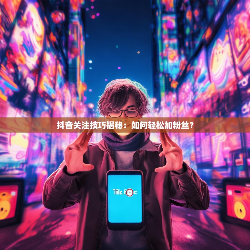 抖音关注技巧揭秘：如何轻松加粉丝？