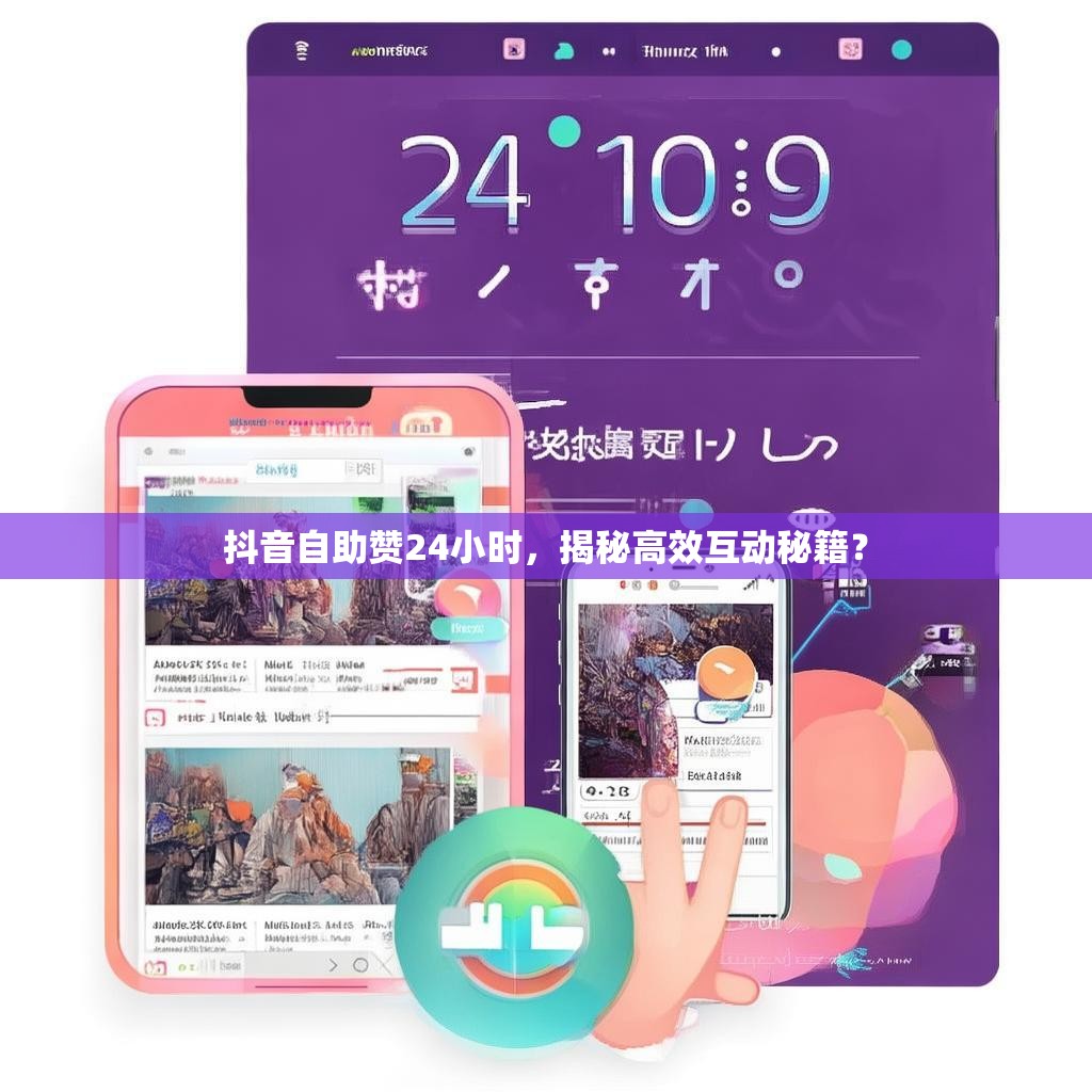 抖音自助赞24小时，揭秘高效互动秘籍？