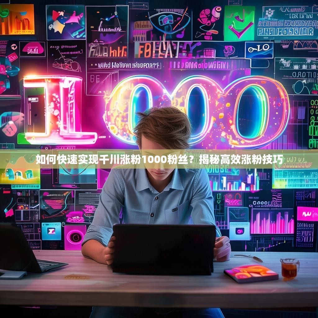 如何快速实现千川涨粉1000粉丝？揭秘高效涨粉技巧