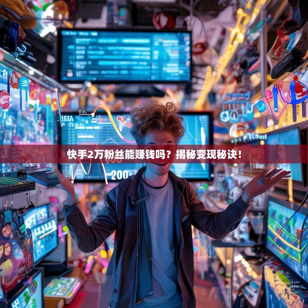快手2万粉丝能赚钱吗？揭秘变现秘诀！