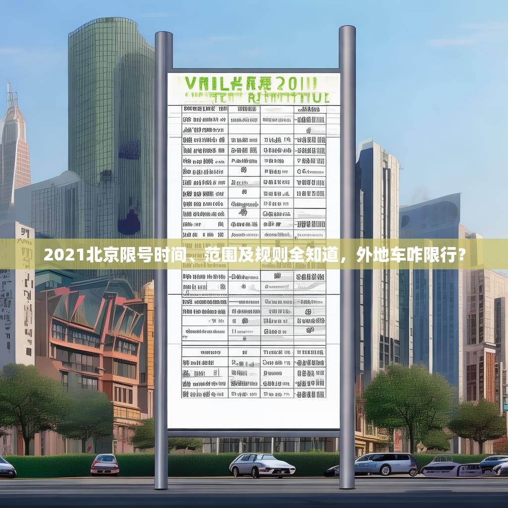 2021北京限号时间、范围及规则全知道，外地车咋限行？