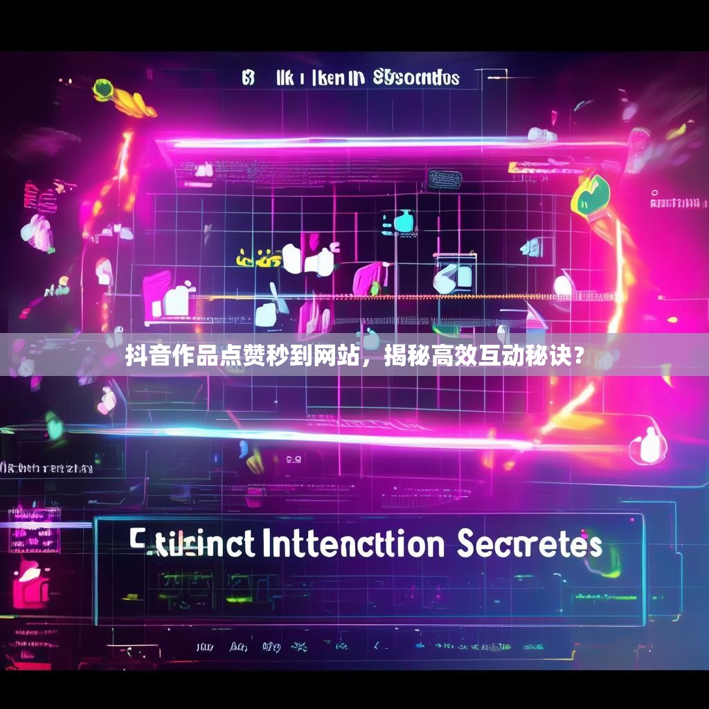 抖音作品点赞秒到网站，揭秘高效互动秘诀？