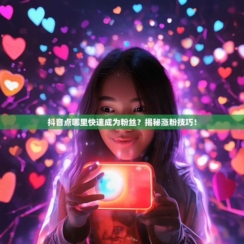 抖音点哪里快速成为粉丝？揭秘涨粉技巧！