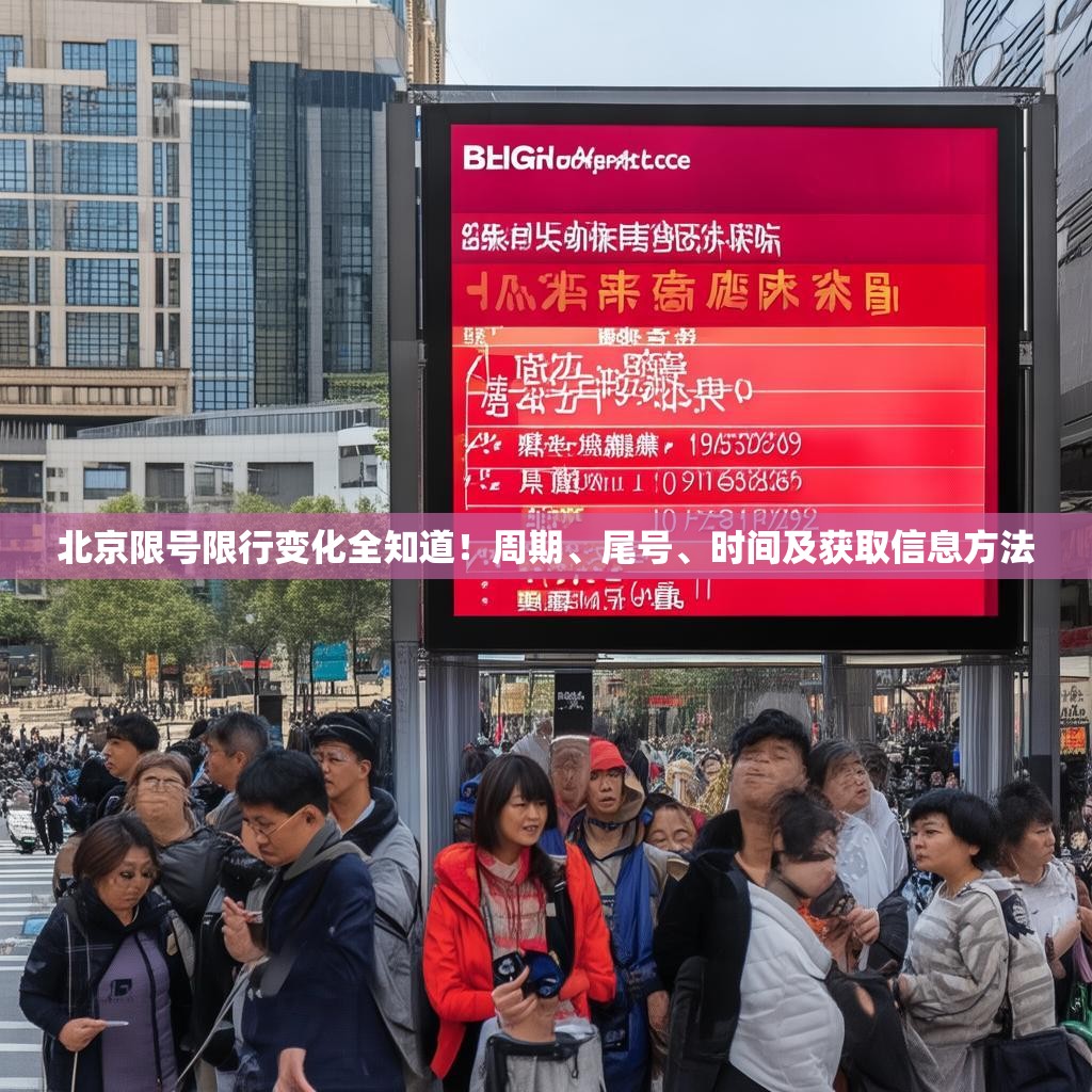 北京限号限行变化全知道！周期、尾号、时间及获取信息方法