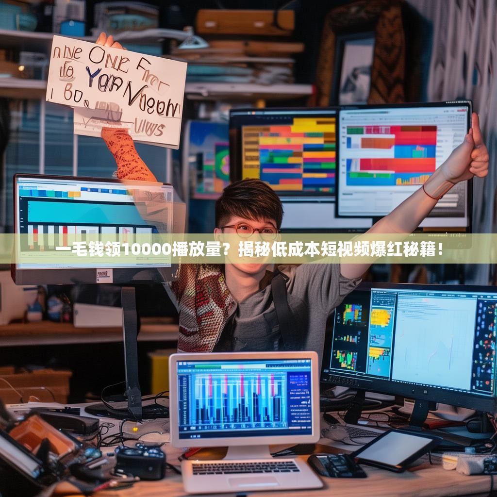 一毛钱领10000播放量？揭秘低成本短视频爆红秘籍！