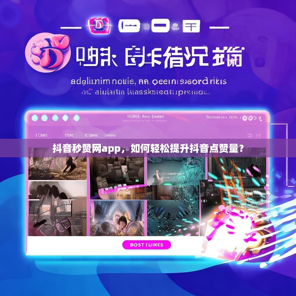 抖音秒赞网app,如何轻松提升抖音点赞量?