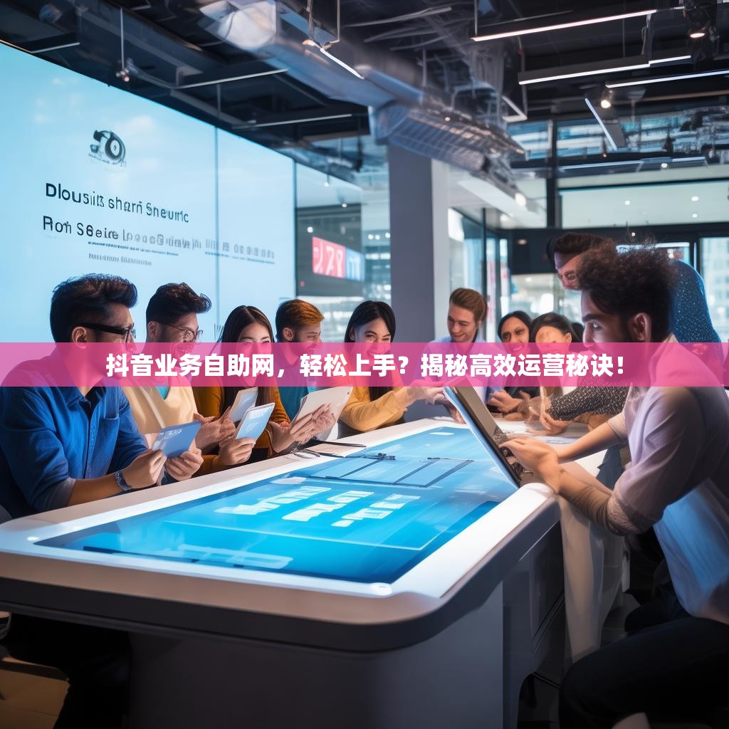 抖音业务自助网，轻松上手？揭秘高效运营秘诀！
