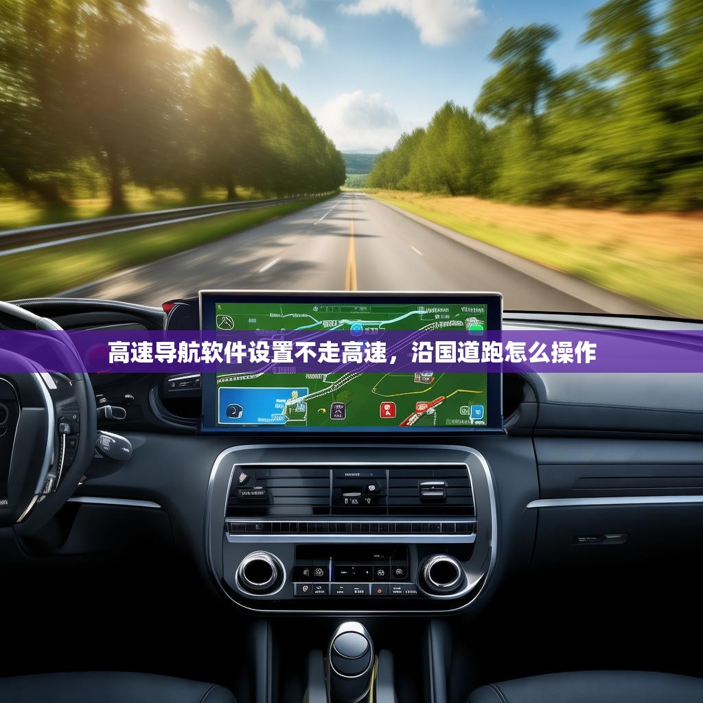 高速导航软件设置不走高速，沿国道跑怎么操作