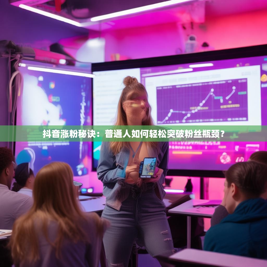 抖音涨粉秘诀：普通人如何轻松突破粉丝瓶颈？