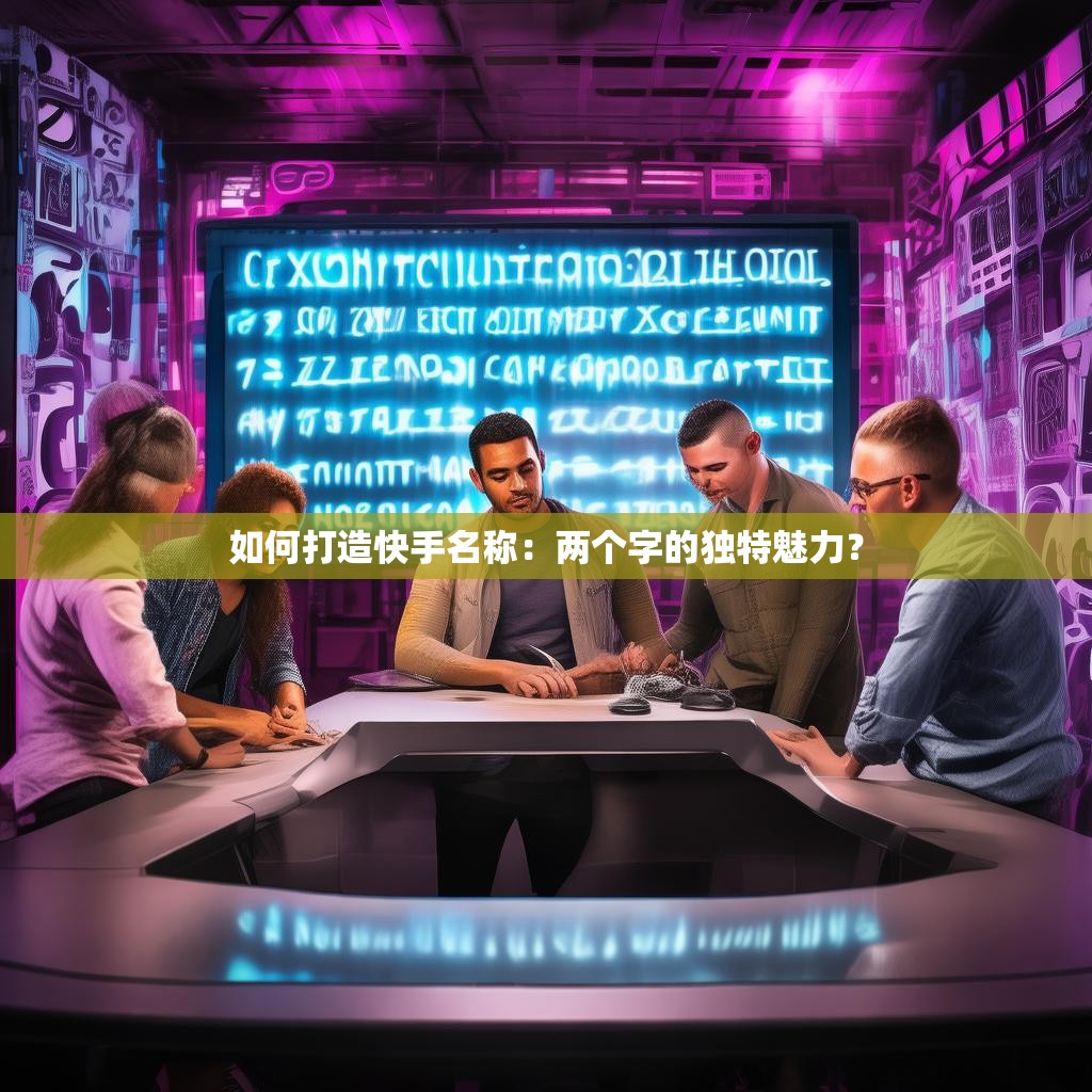 详细阅读:如何打造快手名称:两个字的独特魅力? 如何打造快手名称:两个字的独特魅力?