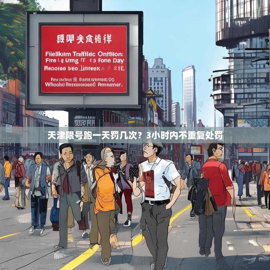 天津限号跑一天罚几次？3小时内不重复处罚