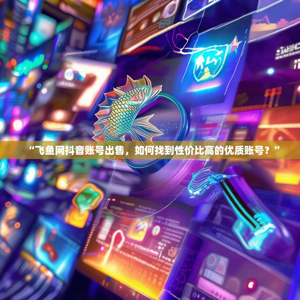 “飞鱼网抖音账号出售，如何找到性价比高的优质账号？”