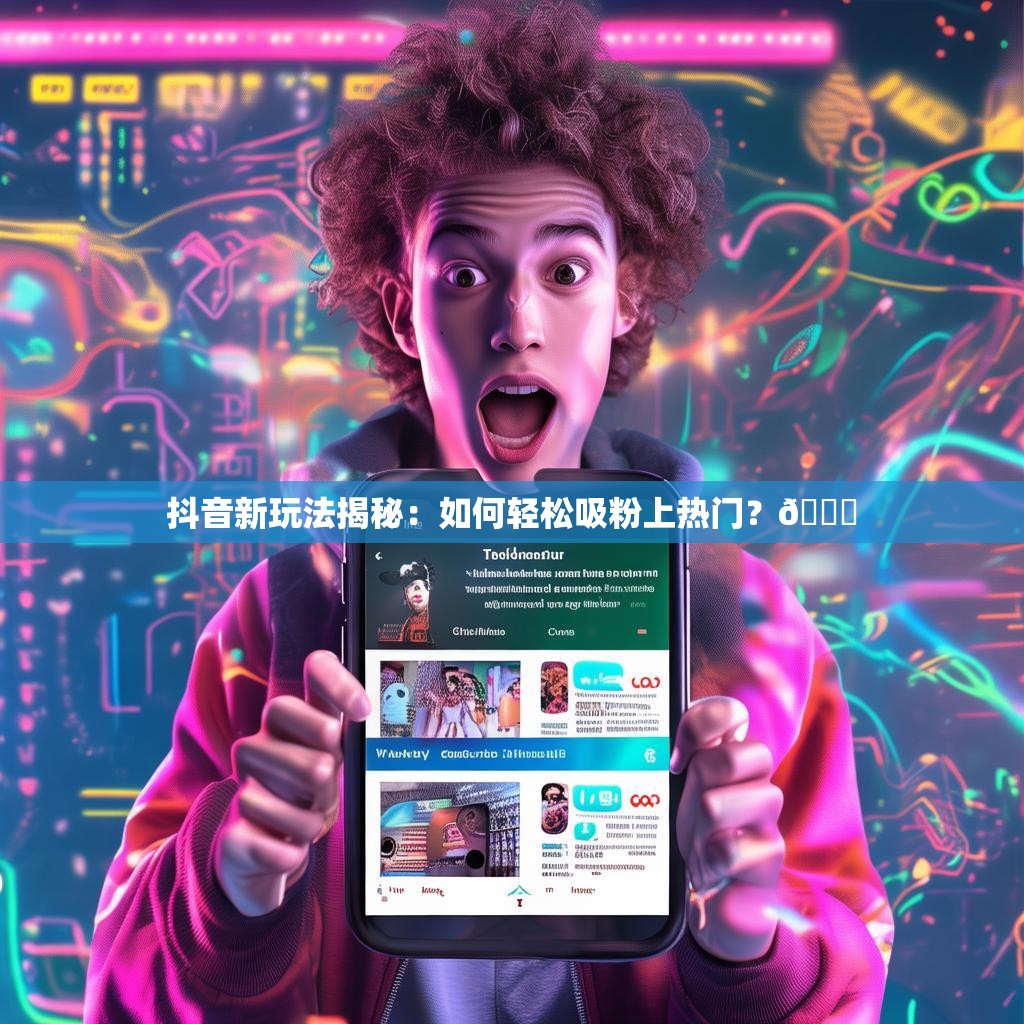 抖音新玩法揭秘：如何轻松吸粉上热门？🌟