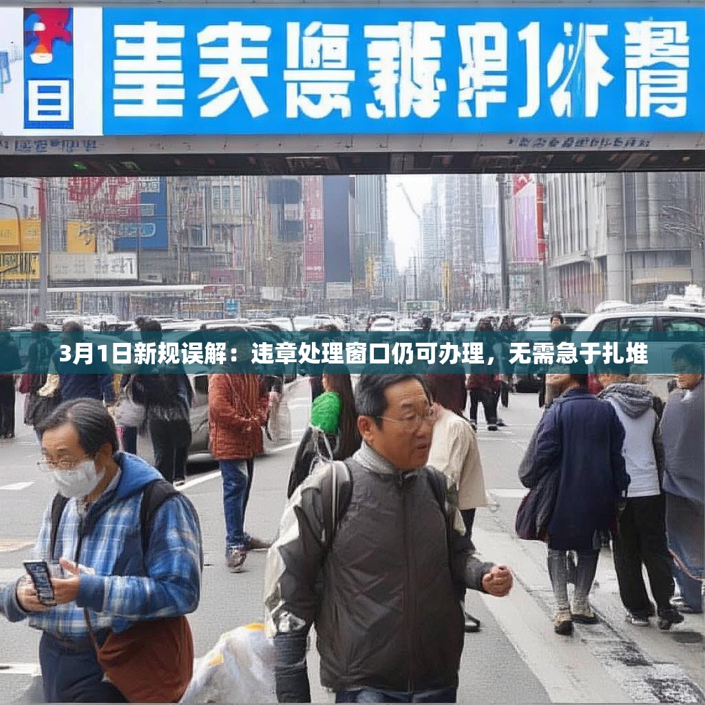 3月1日新规误解：违章处理窗口仍可办理，无需急于扎堆