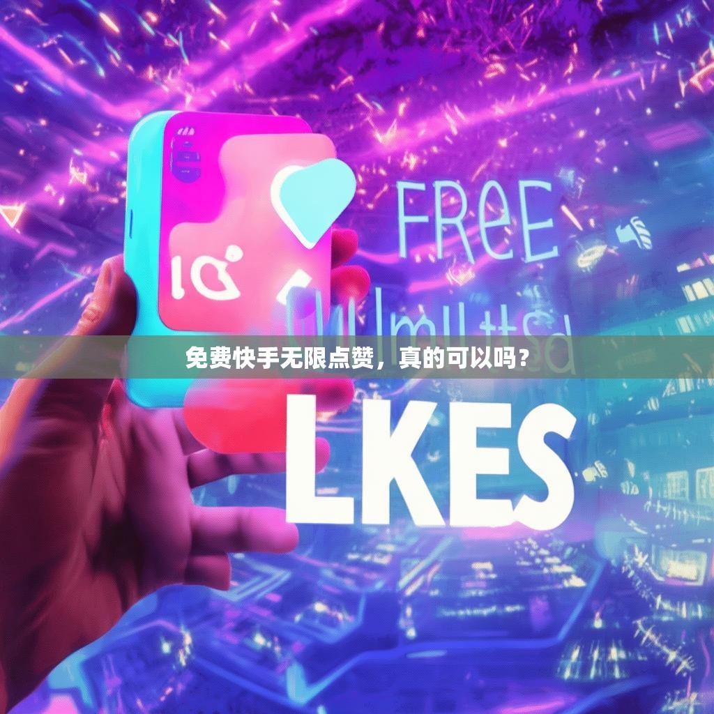 免费快手无限点赞，真的可以吗？