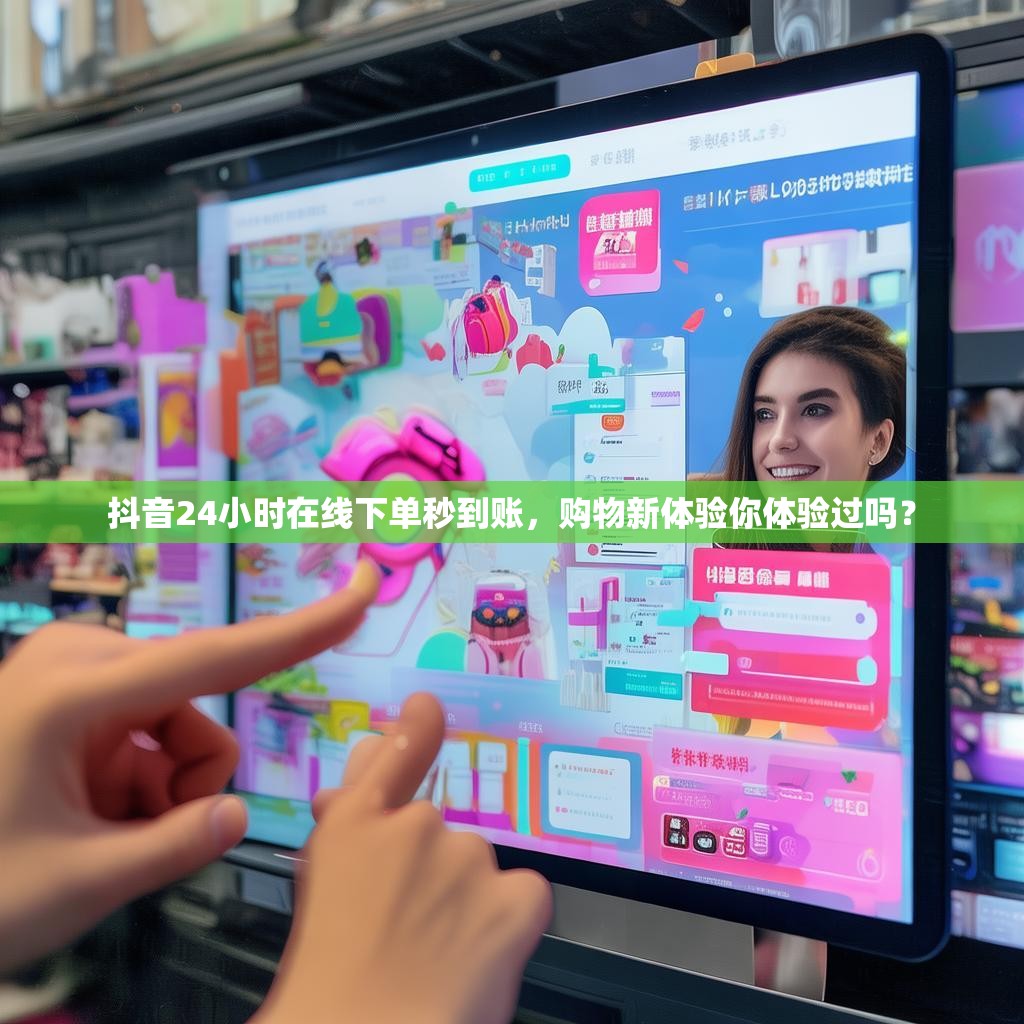 抖音24小时在线下单秒到账，购物新体验你体验过吗？