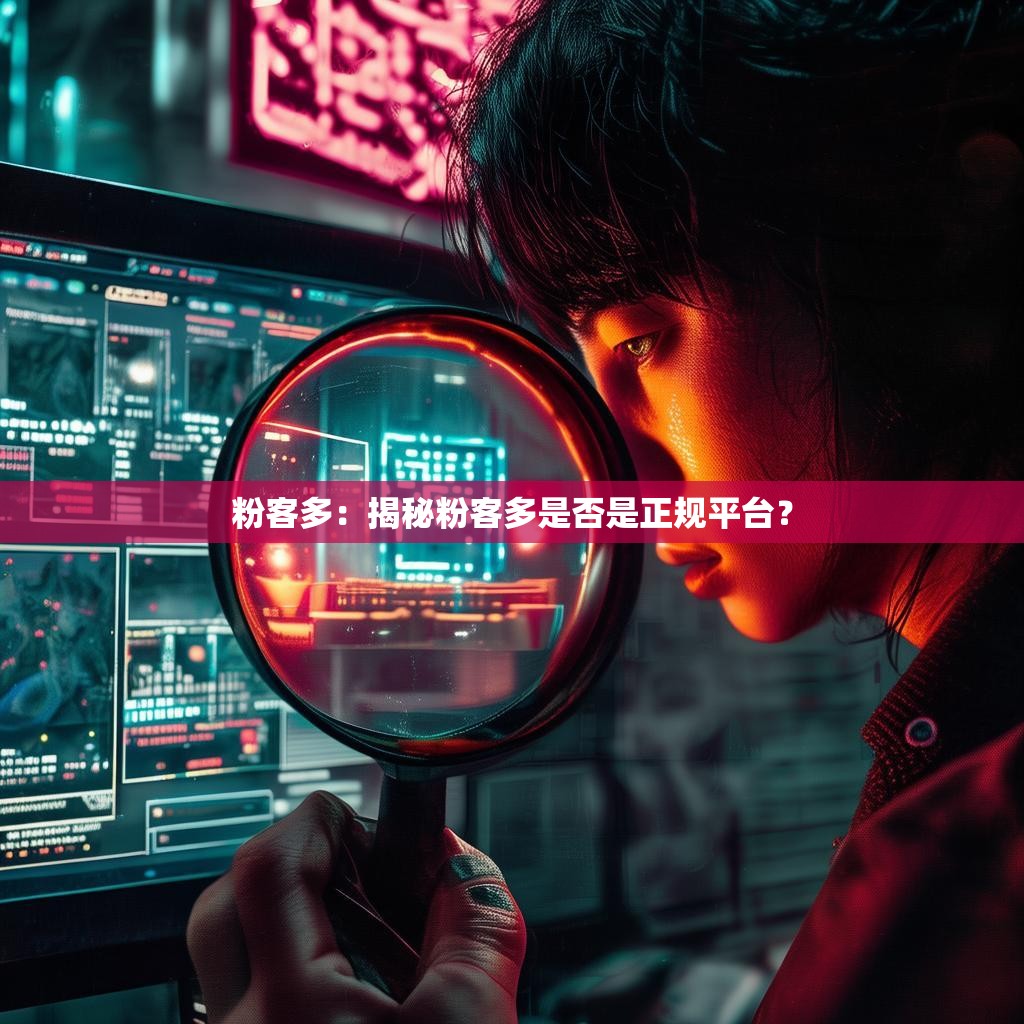 粉客多：揭秘粉客多是否是正规平台？