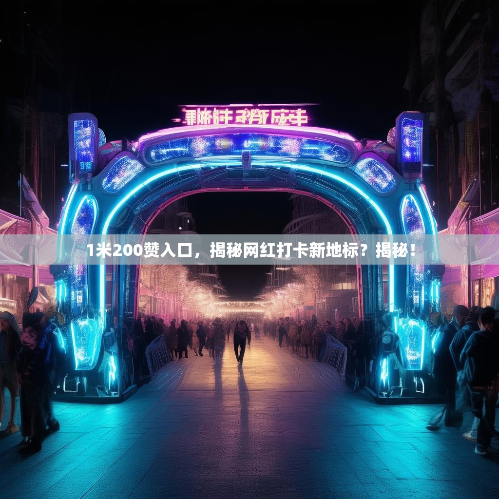 1米200赞入口，揭秘网红打卡新地标？揭秘！