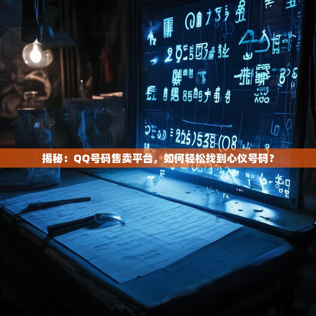 揭秘：QQ号码售卖平台，如何轻松找到心仪号码？