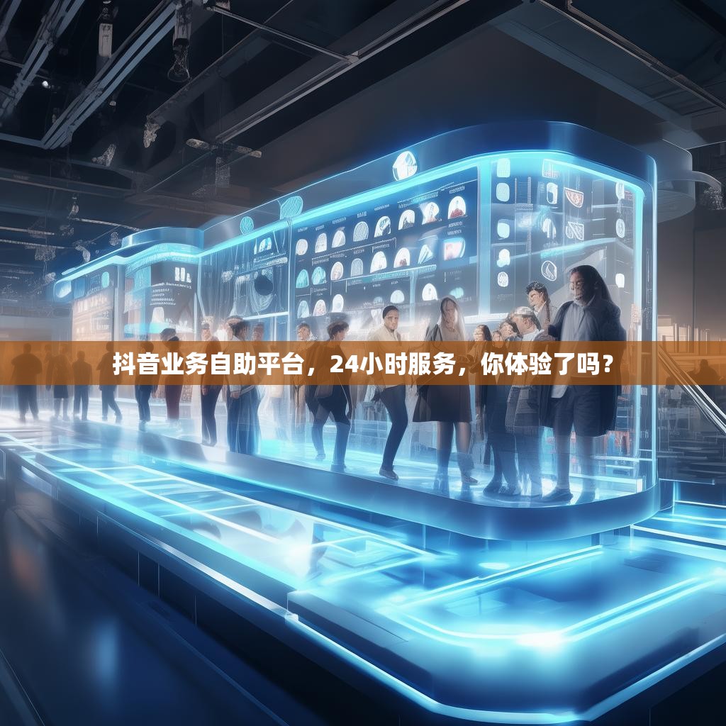 抖音业务自助平台,24小时服务,你体验了吗?